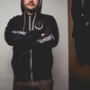 Kép 1/2 - Gravity Zip Hoodie (black) - Front
