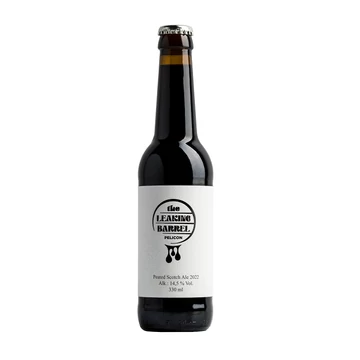 Pivovarna Pelicon - Leaking Barrel Peated Scotch Ale 2022 (330mL)