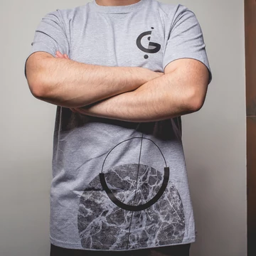 Gravity T-shirt (grey) - Front