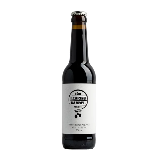 Pivovarna Pelicon - Leaking Barrel Peated Scotch Ale 2022 (330mL)